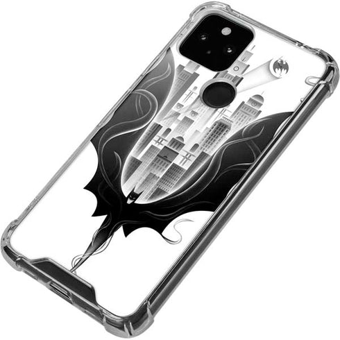 DC Comics Batman City Scape Cover Art Google Pixel 5 Clear Case
